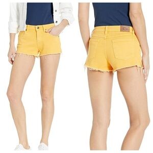 NEW RVCA Cupid low rise cut off denim shorts